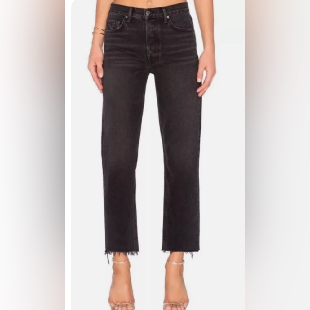 GRLFRND HELENA  JEAN SIZE 30 RAW HEM